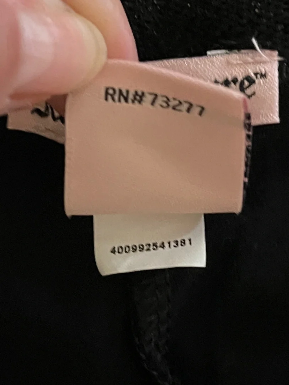 Juicy Couture Teens Black Leggings with Gold 'LOVE COUTURE’ Sz Medium Like New